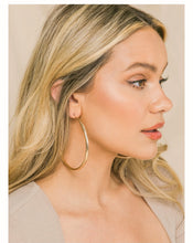 Load image into Gallery viewer, gold-hoop-earrings
