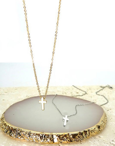 mini-cross-necklace